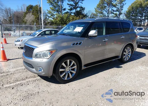 2014 Infiniti Qx80 z USA, uszkodzony, nr VIN JN8AZ2NE9E9062935